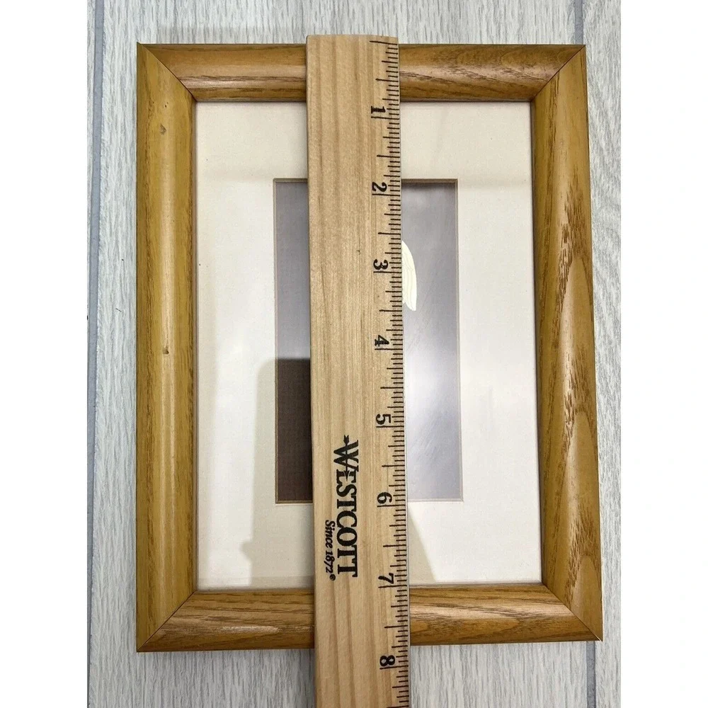 Vintage Eagle Bookmark Framed Matted Gold Tone American Patriotic Wall Art Decor